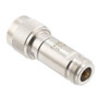 1 dB Fixed Attenuator N Male (Plug) to N Female (Jack) DC to 12 GHz Rated to 2 Watts, Brass Body, 1.35:1 VSWR