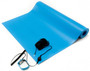 Bertech General Purpose ESD Anti-Static Table Mat Kit, 3 Ft. x 3 Ft., Blue (Made in USA)