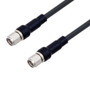 Low Loss SMA Male to SMA Male Cable Assembly using LMR-200-FR Coax, 2 FT with Times Microwave Components