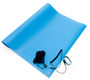 Bertech ESD Anti-Static Three Layer Vinyl Mat Kit, 2 Ft. x 4 Ft., Blue (Made in USA)