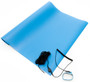 Bertech ESD Anti-Static Three Layer Vinyl Mat Kit, 3 Ft. x 6 Ft., Blue (Made in USA)