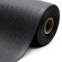 Bertech Anti Fatigue Mat, 3 Ft. x 60 Ft., 3/8 In. Thick, Textured, Black (Made in USA)