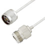 N Male to N Female Cable Assembly using LC085TB Coax, 1 FT
