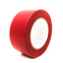 Bertech Safety Warning Hazard Floor Tape, 3 In. Wide x 108 Feet Long, Red