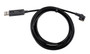 USB Data Input Tool, Connector B, incorporates a data switch, so the tool is usable regardless of whether or not the measuring instrument has a switch