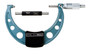 100-125mm, 0.01mm Mechanical Outside Micrometer, Hammertone Baked Enamel, Ratchet Stop, With Standard