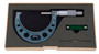 2-3 In,  .001 In Mechanical Outside Micrometer, Hammertone Baked Enamel, Ratchet Stop, With Standard