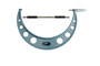 11-12 In,  .001 In Mechanical Outside Micrometer, Hammertone Baked Enamel, Ratchet Stop, With Standard