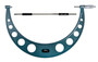 15-16 In,  .001 In Mechanical Outside Micrometer, Hammertone Baked Enamel, Ratchet Stop, With Standard