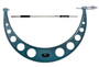 17-18 In,  .001 In Mechanical Outside Micrometer, Hammertone Baked Enamel, Ratchet Stop, With Standard