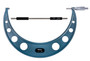 11-12 In,  .0001 In Mechanical Outside Micrometer, Hammertone Baked Enamel, Ratchet Stop, With Standard