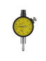 0.01mm, 5mm/(1mm per rev) Dial Indicator, 0-100, Flat Back, 3/8 In stem, Series 1