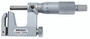 0-25mm, .01mm Uni-Mike, Mechanical Interchangeable Anvil Micrometer, Ratchet Stop, Flat and Rod Anvils included