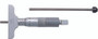 0-50mm, Mechanical Depth Micrometer, Base 63.5x16mm, 2 rods, Ratchet Stop