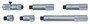 Extension rods 13mm,25mm,50mm(2pcs.), 100mm for Tubular inside micrometer, 50-300mm Range, 13mm travel of micrometer head