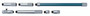 Extension rods .5in, 1in, 2in (2pcs), 4in, 8 inches for Tubular inside micrometer, 2-20 inches Range, .5 inches travel of micrometer head