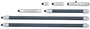 Mechanical Extension Rod Type Inside Micrometer, Extension Rods (1 In, 2 In, 4 In, 8 In, 16 In(2) 4-52 In, .001 Inches