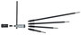 Mechanical Extension Rod Type Inside Micrometer, Extension Rods (5) 2-12 In, .001 Inch