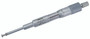Mechanical Groove Micrometer, .25 In Diameter Flange, Non-Rotating Spindle, 0-1 In(OD)/.055-1.05 In(ID), .001 Inch