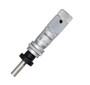 0-13mm, 0.01mm, Mechanical Micrometer Head, 9.5mm Diameter Stem with Clamp Nut, Spherical (SR4) Spindle Face, Spindle Lock, Zero-Adjust Thimble, Reverse Read