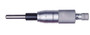 0-1 In, .001 In, Mechanical Micrometer Head, .375 In Diameter Plain Stem, Flat Spindle Face