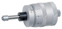 Micrometer Head 0-25mm range, 2um accuracy, 18mm stem diameter, plain stem flat (hardened) with non-rotating device, for X-axis, bidirectional grad