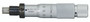 0-15mm, 0.01mm (0.001mm with Vernier), Mechanical Micrometer Head, 9.5mm Diameter Plain Stem, Flat Carbide Tipped Spindle Face, Non-Rotating Spindle