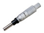 0-25mm, 0.01mm (0.001mm with Vernier), Mechanical Micrometer Head, 12mm Diameter Plain Stem, Flat Carbide Tipped Spindle Face, Non-Rotating Spindle