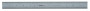 12 In, 300mm Steel Rule, 1 In  Wide, Rigid, Satin Chrome Finish Tempered Stainless Steel, (1/50, 1/100, 1mm, 0.5mm)