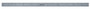 12 In, 4R Steel Rule, 1/2 In  Wide, Flexible, Satin Chrome Finish Tempered Stainless Steel, (1/8, 1/16, 1/32, 1/64)