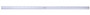 Steel rule, 24 inch, 16R,  Flexible, Satin Chrome Finish Tempered Stainless Steel, (1/32, 1/64, 1/50, 1/100), width 3/4 inch