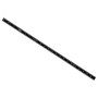 Steel rule, 24 inch, 4R,  Flexible, Black Chrome Finish tempered Stainless Steel, (1/8, 1/16, 1/32, 1/64), width 3/4 inch