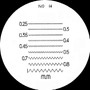 Reticle #14 for Pocket Comparator