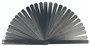 0.05-1mm, 150mm Length, Thickness Gage Set, 28 Leaves (0.05-0.15mm by 0.01mm, 0.2-1mm by 0.05mm)