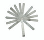 0.05-1mm, 100mm Length, Thickness Gage Set, 13 Leaves (0.05-0.3mm by 0.05mm, 0.4-1mm by 0.15mm)