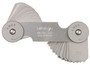 17/64-1/2 In, Concave/Convex Radius Gage Set, 16 Pairs of Leaves (17/64 In to 1/2 In by 64ths), Locking Clamp