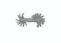 0.35-6mm, 60 Degrees, Screw Pitch Gage Set, 22 Leaves (0.35, 0.4, 0.45, 0.5, 0.6, 0.7, 0.75, 0.8, 1, 1.25, 1.5, 1.75, 2-6 by 0.5mm) (60 Degree Angle Gage)