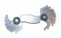 0.25-2.5mm, 60 Degrees, Screw Pitch Gage Set, 28 Leaves (0.25- 0.9 by 0.05, 1, 1.1, 1.2, 1.25, 1.3, 1.4, 1.5, 1.6, 1.7, 1.75, 1.8, 1.9, 2, 2.5mm)