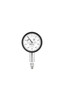 0.01mm, 2.5mm/(1mm per rev) Dial Indicator, 0-50-0, Lug Back, 8mm stem, Series 0, Compact Type, Jeweled
