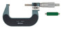 2-3 In, .0001 In Digit Counter Outside Micrometer, Carbide Tip, Ratchet Stop, With Standard