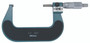3-4 In, .0001 In Digit Counter Outside Micrometer, Carbide Tip, Ratchet Stop, With Standard