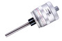 Micrometer Head, non-rotating spindle and large thimble, 0-2 inch range, +/- .0002 inch accuracy, .709 inch stem diameter, plain, flat (carbide tip) spindle face, bidirectional graduation