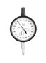 Dial Indicator,  0.001mm graduation, 5mm range, (0.2mm) range/rev, 0-100-100 dial reading, flat back, +/-.010mm accuracy, 1.5N or less force