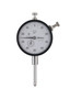 .001 In, 1 In/(.1 In per rev), Dial Indicator, 0-50-0, Flat Back, 3/8 In stem, Series 2