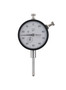 .001 In, 1 In/(.1 In per rev), Dial Indicator, 100-0, Flat Back, 3/8 In stem, Series 2, Reverse Read