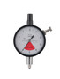 .0001 In,  .008 In/.01 In Dial Indicator, 4-0-4, Flat Back, 3/8 In stem , Series 2, One Rev, Shockproof, Dustproof,  Jeweled