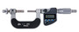 MICROMETER, GEAR, 0-1 In, .00005 In/0.001MM, IP65