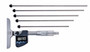 MICROMETER, DEPTH, INTERCHANEABLE ROD, 0-150MM, 0.001MM