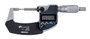 0-1 In/0-25.4mm, .00005 In/0.001mm Digimatic Spline Micrometer, 2mm Diameter Spline, Carbide Steel Tip, With SPC Data Output, Ratchet Stop