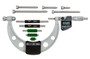 0-6 In/0-152.4mm, .00005 In/0.001mm IP65 Digimatic Interchangeable Anvil Micrometer, With 6 Anvils and 5 Standards, With SPC Data Output, Ratchet Stop